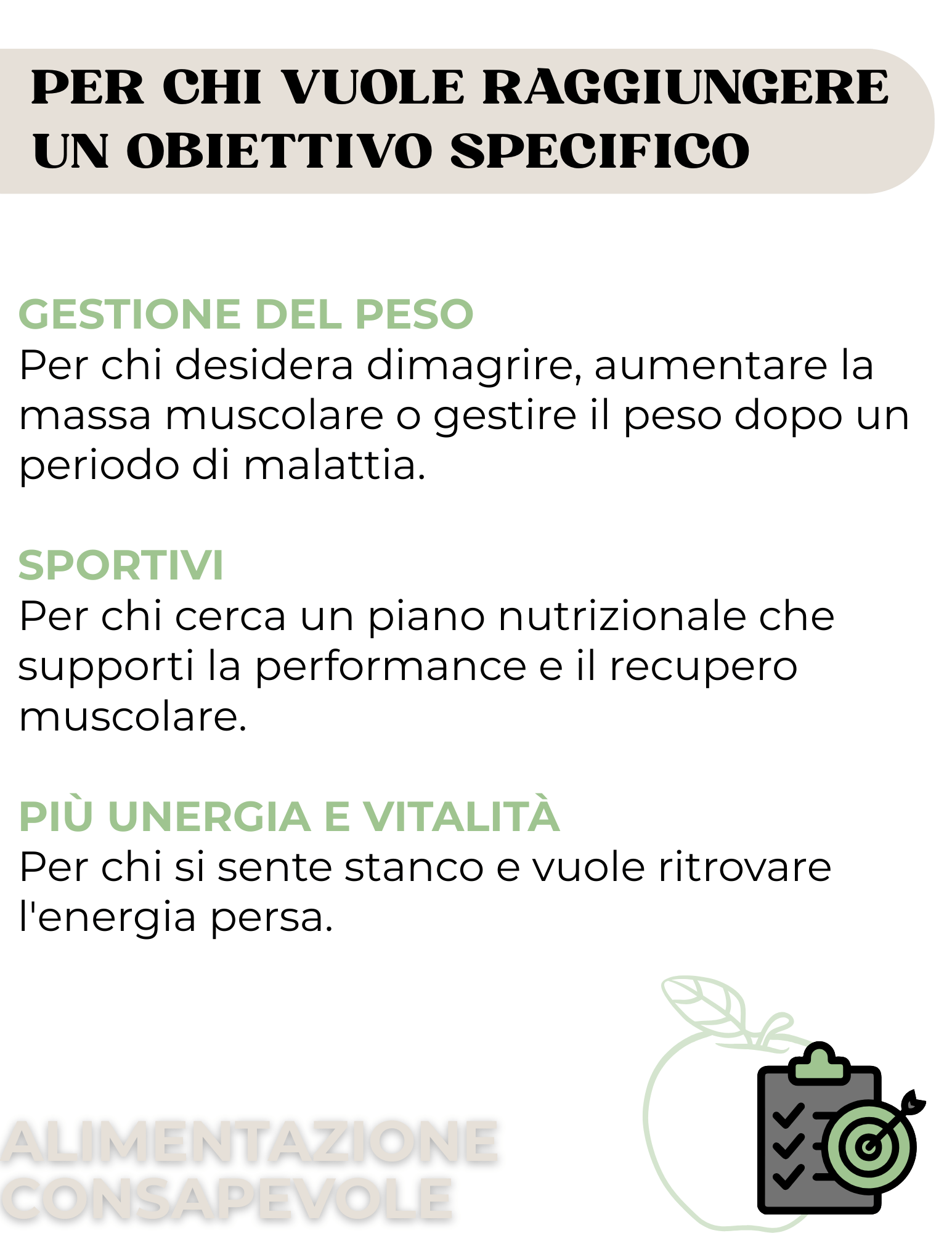 Raggiungere obiettivo