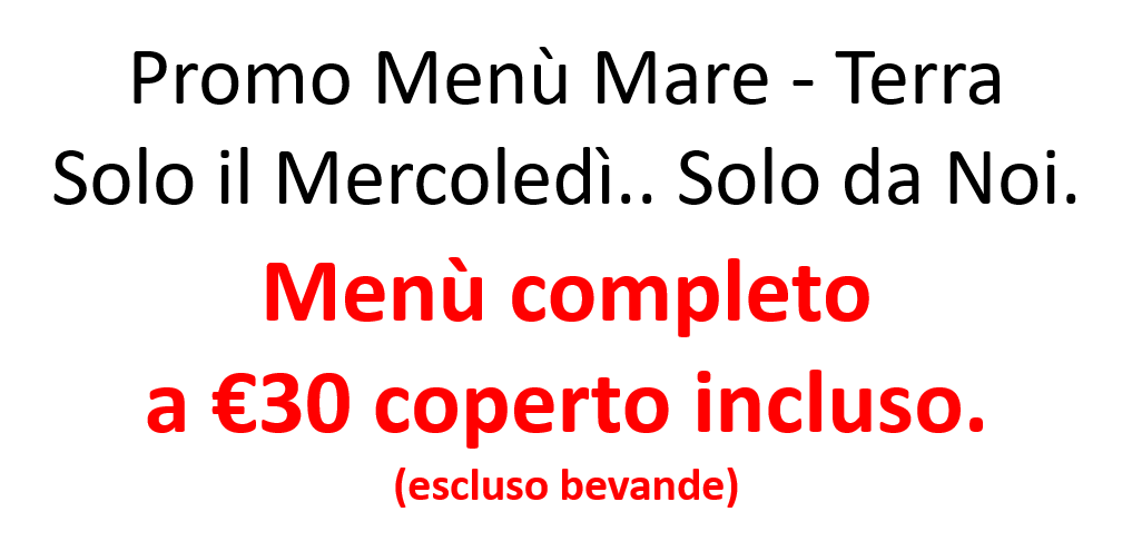 promo mercoledi
