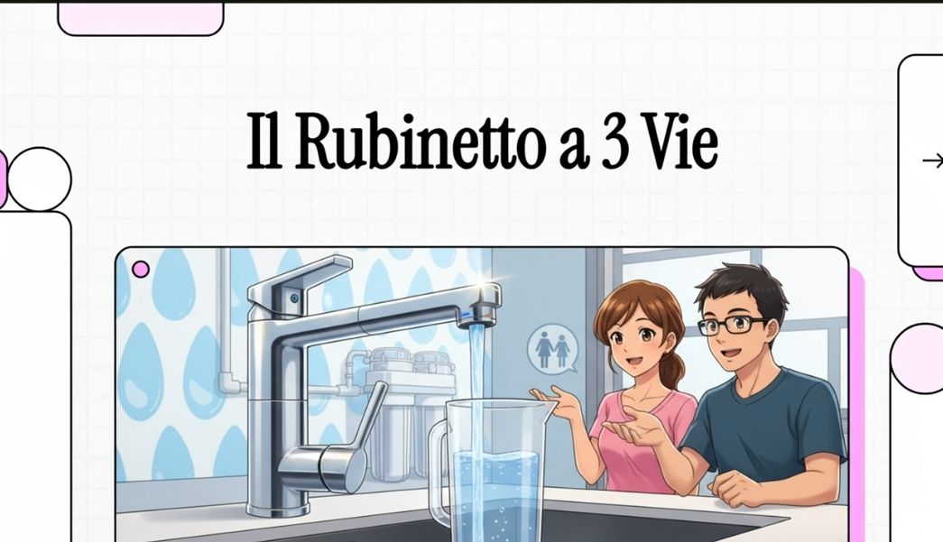 RUBINETTO A TRE VIE