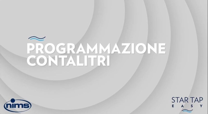 PROGRAMMAZIONE CONTALITRI