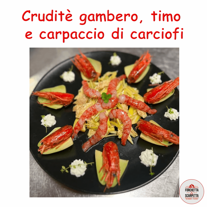 cruditè gambero