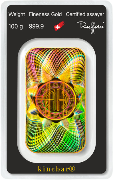 Lingotto oro puro certificato Good Delivery