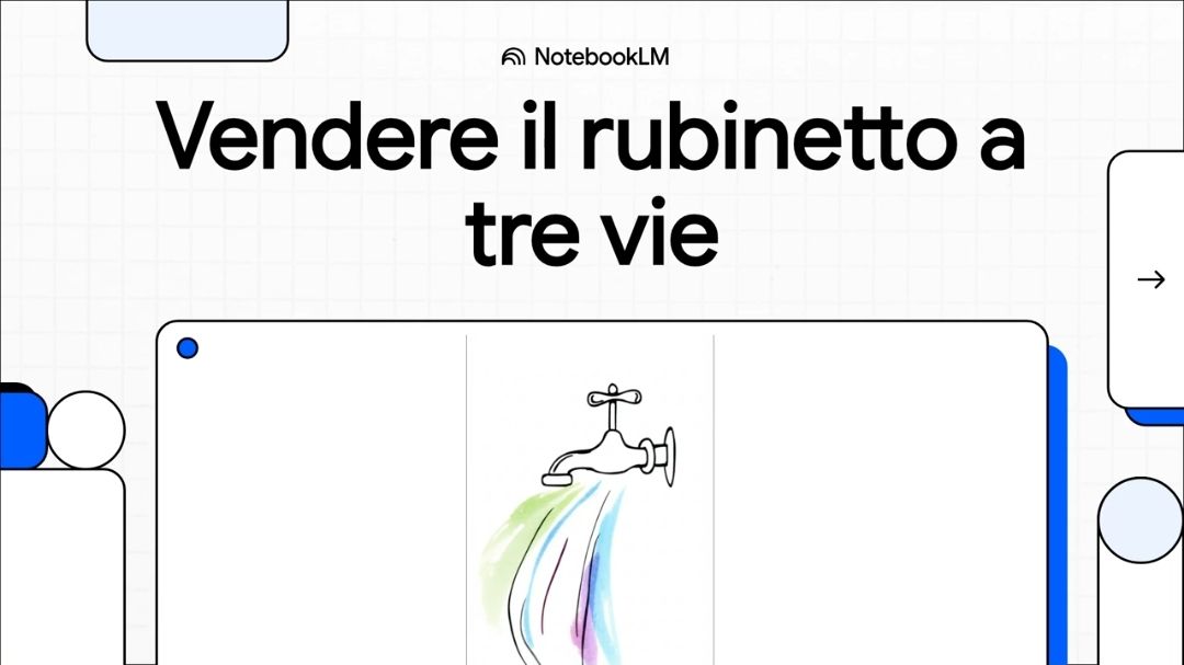 Rubinetto a tre vie