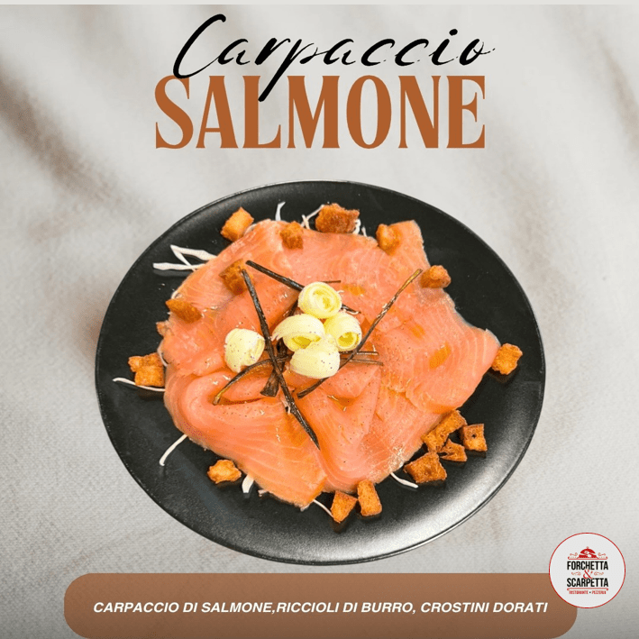 carpaccio salmone