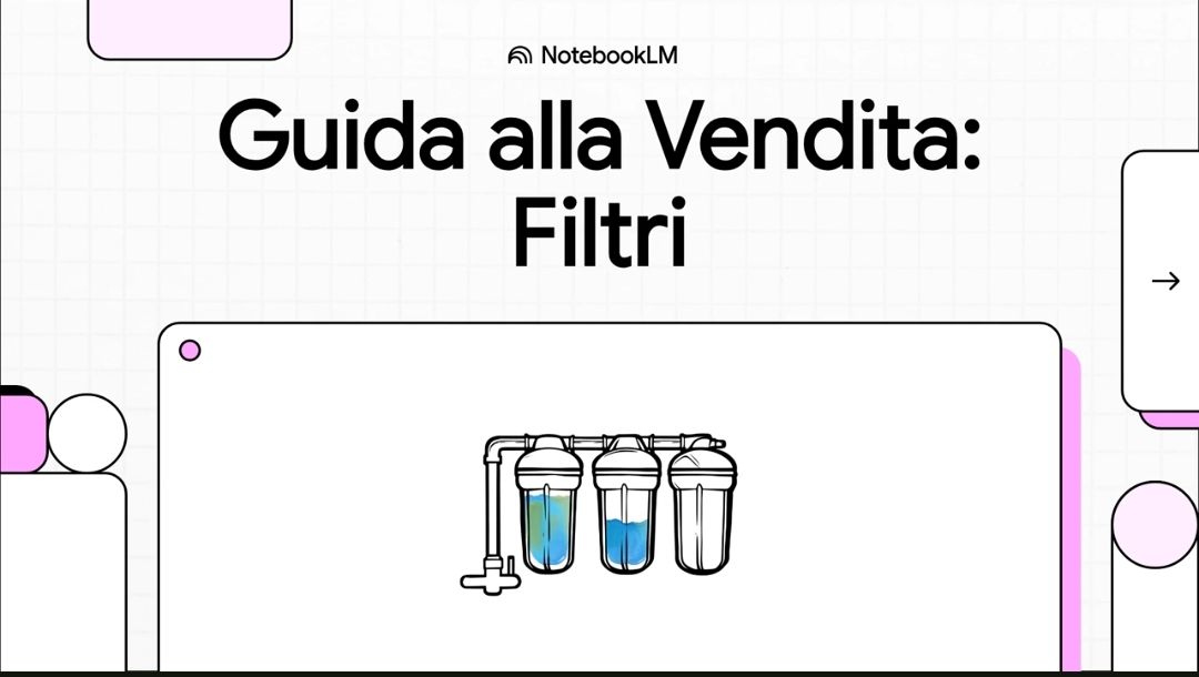 GUIDA ALLA VENDITA DEI FILTRI