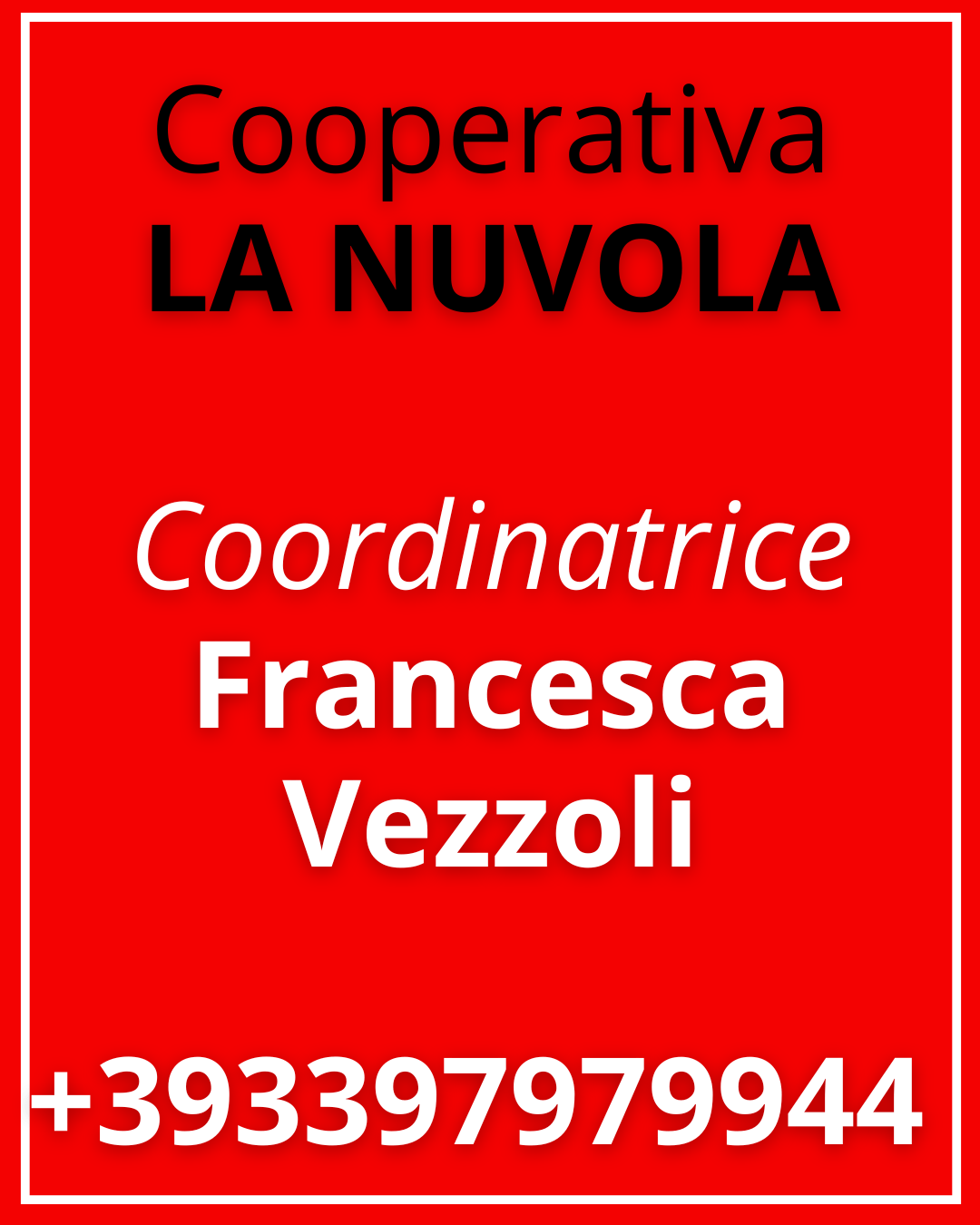 La Nuvola - Francesca Vezzoli