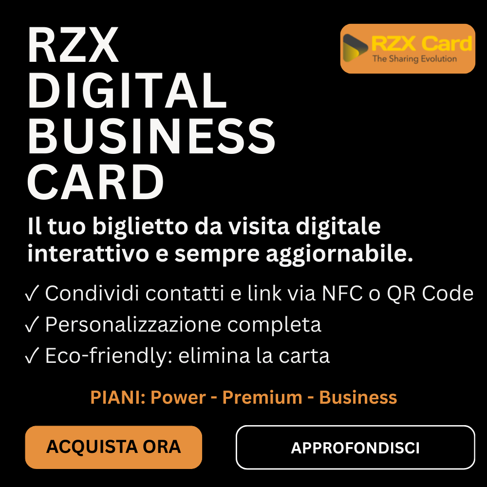 BUSINESS CARD Biglietto da visita