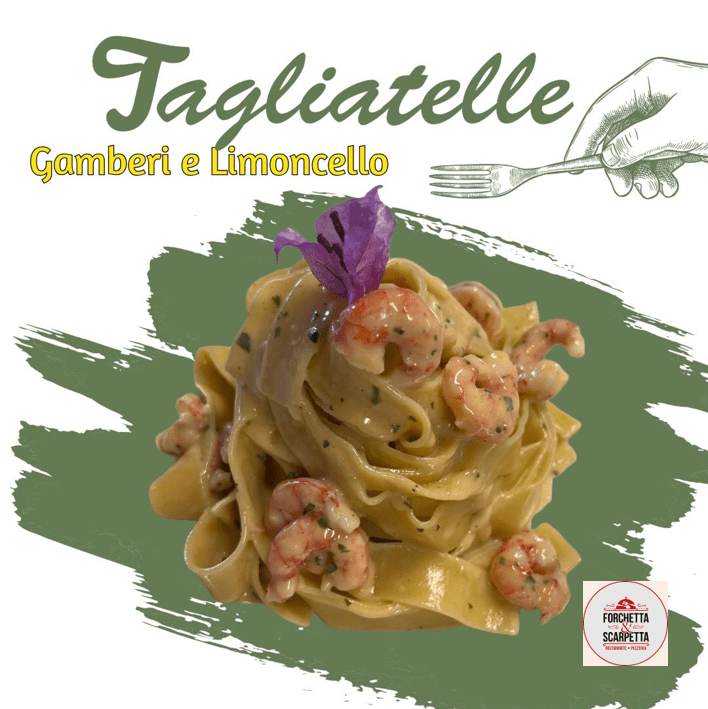 tagliatelle gamberi