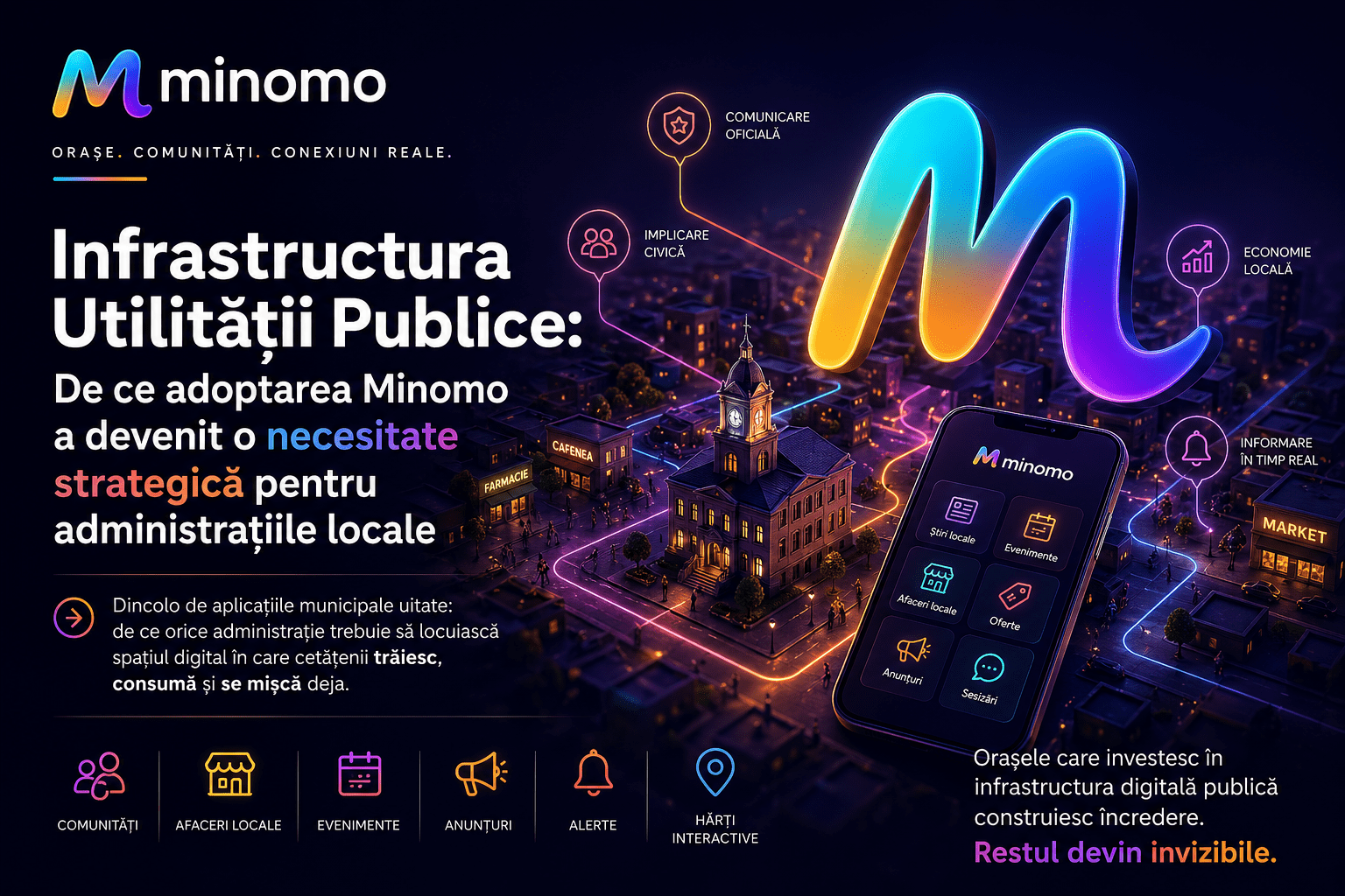 Infrastructura Utilității Publice: De ce adoptarea Minomo nu mai este o opțiune, ci o datorie pentru primării