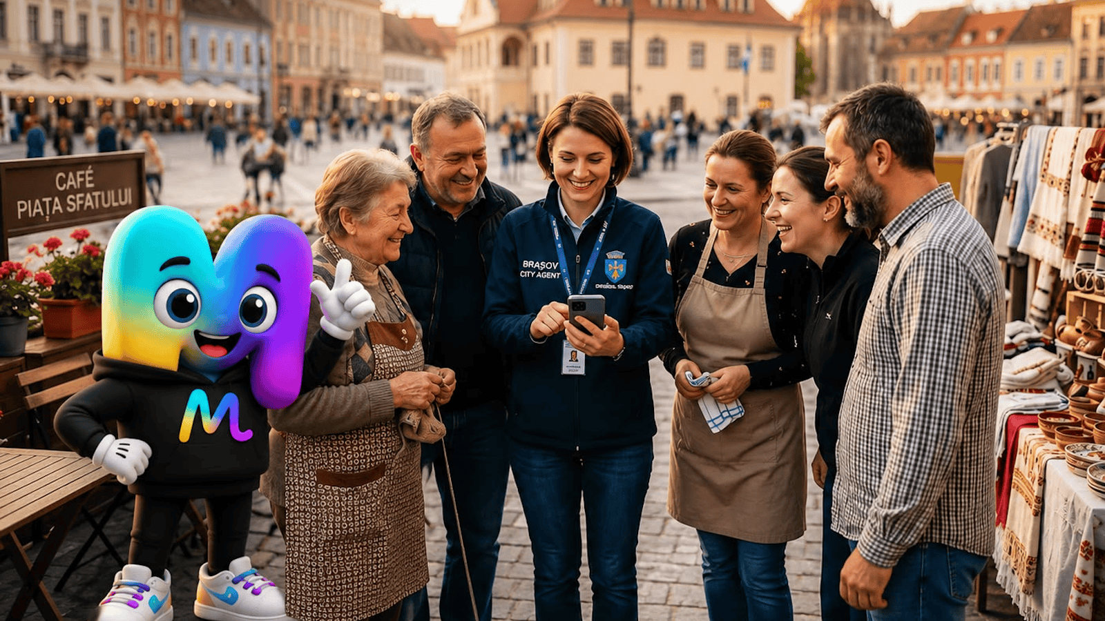Bio Page MINOMO în modul preview, văzut de City Agent în timpul unei vizite