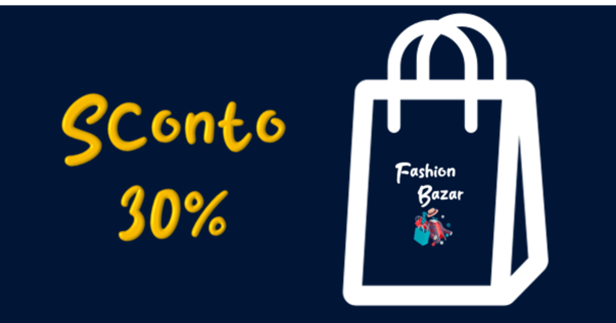Sconto 30%