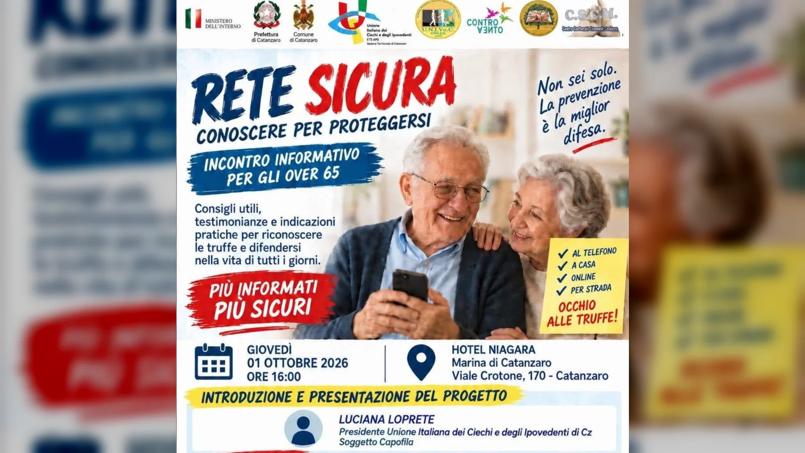 RETE SICURA - Conoscere per proteggersi