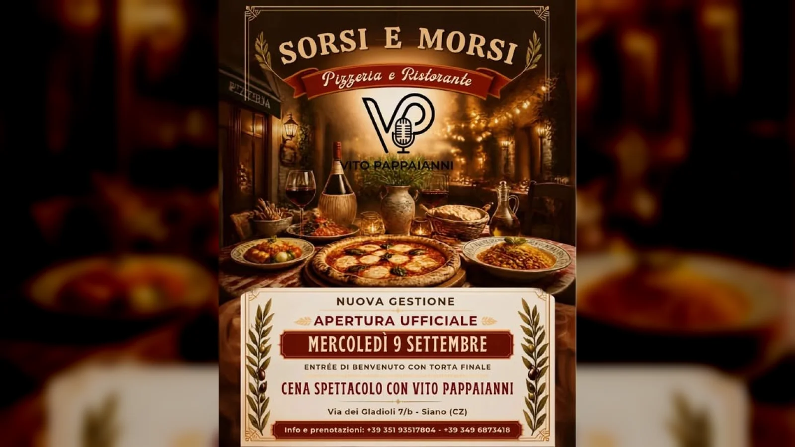 Sorsi e Morsi 2.0 - Inaugurazione con nuova gestione