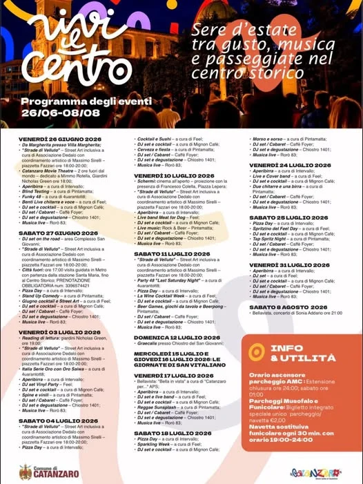 Catanzaro Movie Theatre-2 ore fuori dal mondo dedicato a Mimmo Rotella