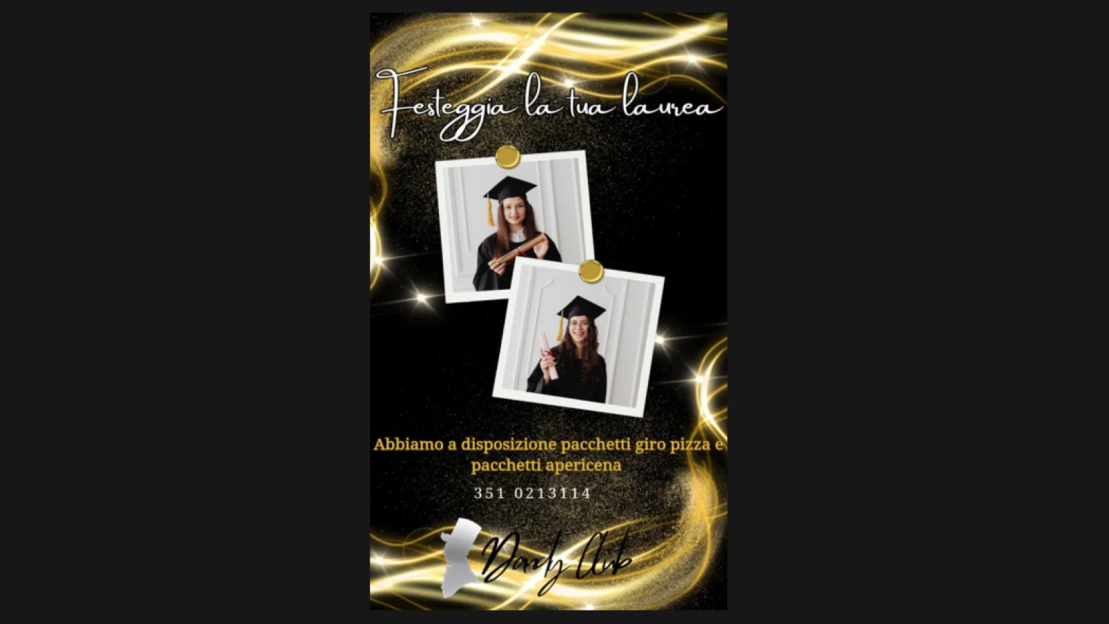 🎓 La tua laurea, il tuo momento speciale! 🎓