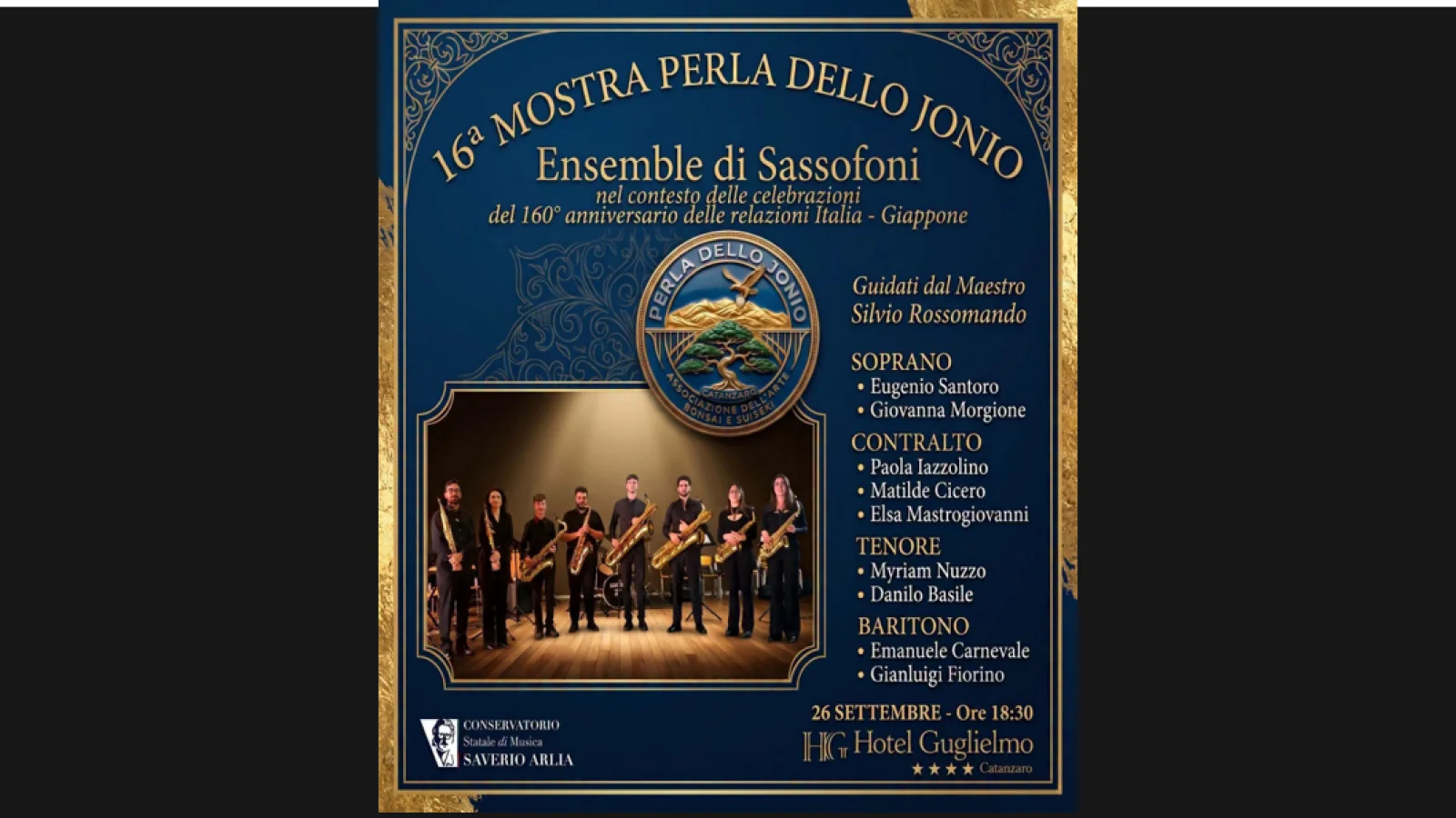 Ensemble di Sassofoni in concerto