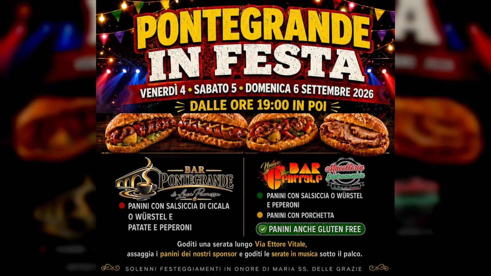 3 giorni in festa a Pontegrande