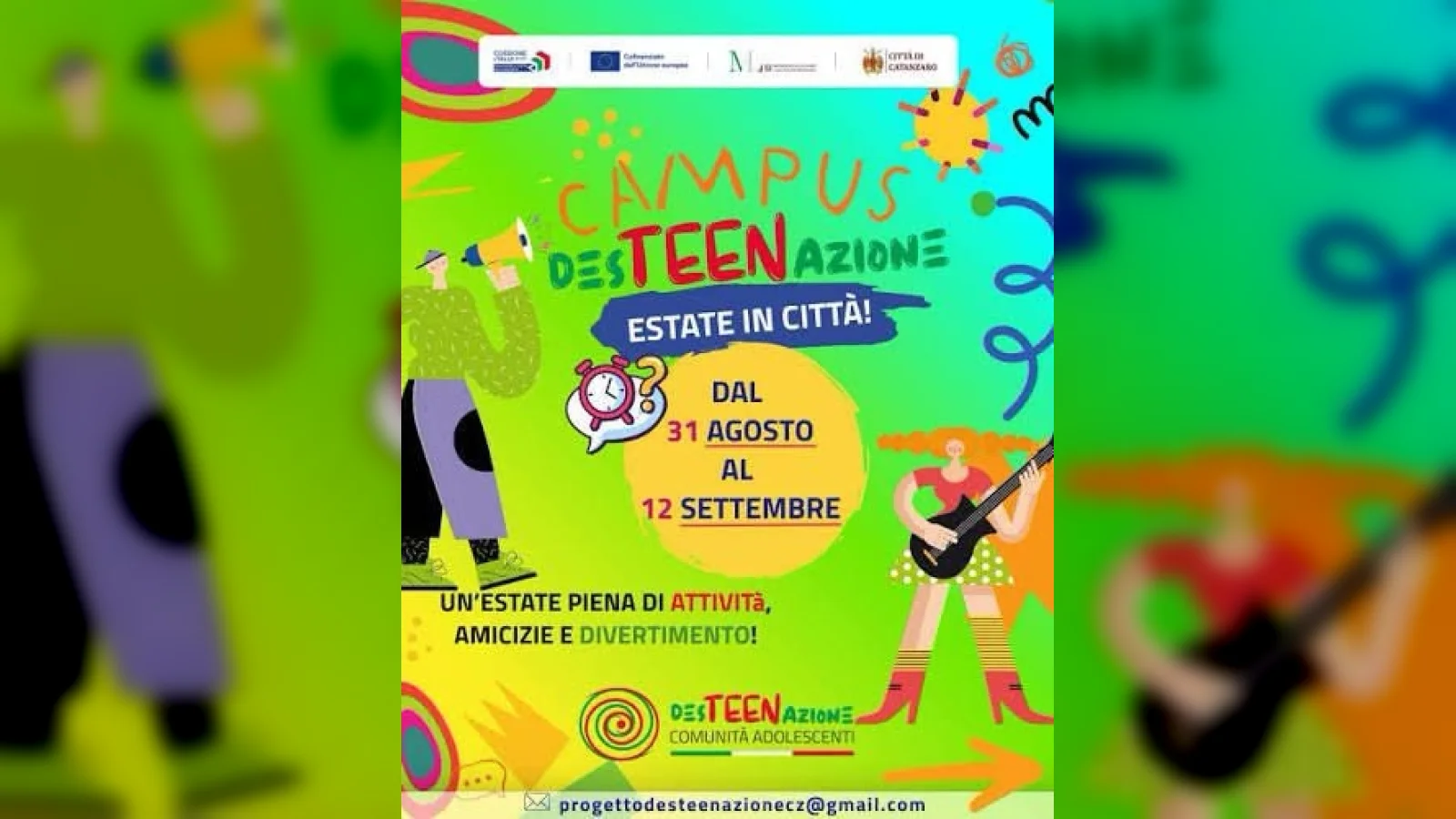 Torna il Campus DesTEENazione Catanzaro