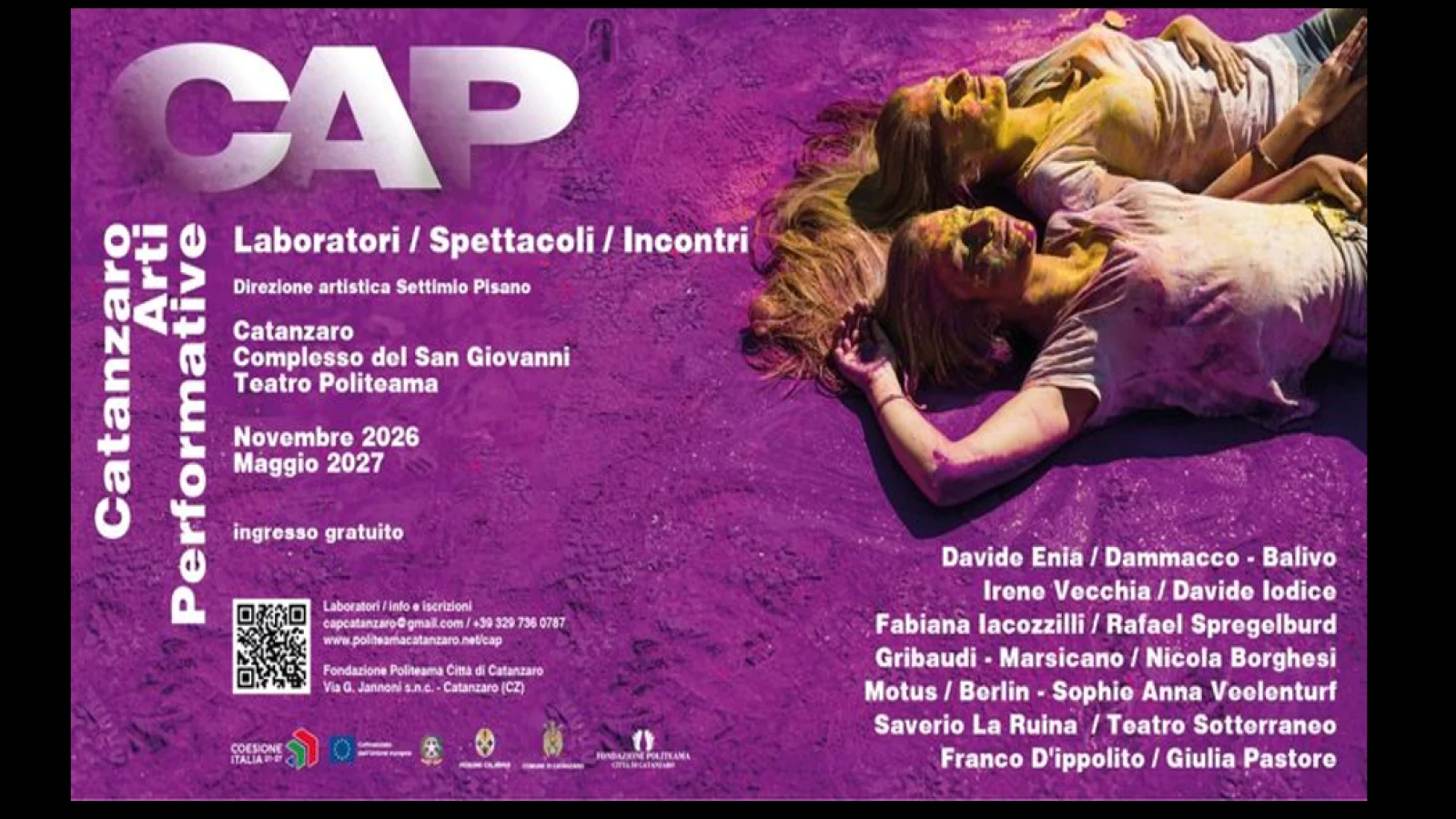Nasce CAP-Catanzaro Arti Performative
