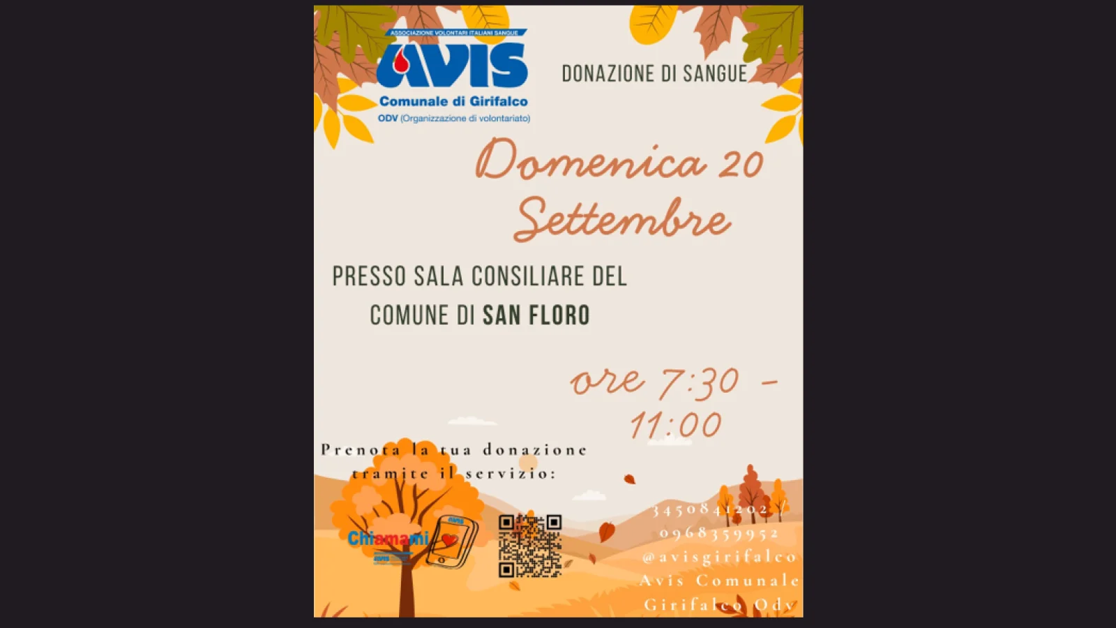 Giornata per la donazione di sangue