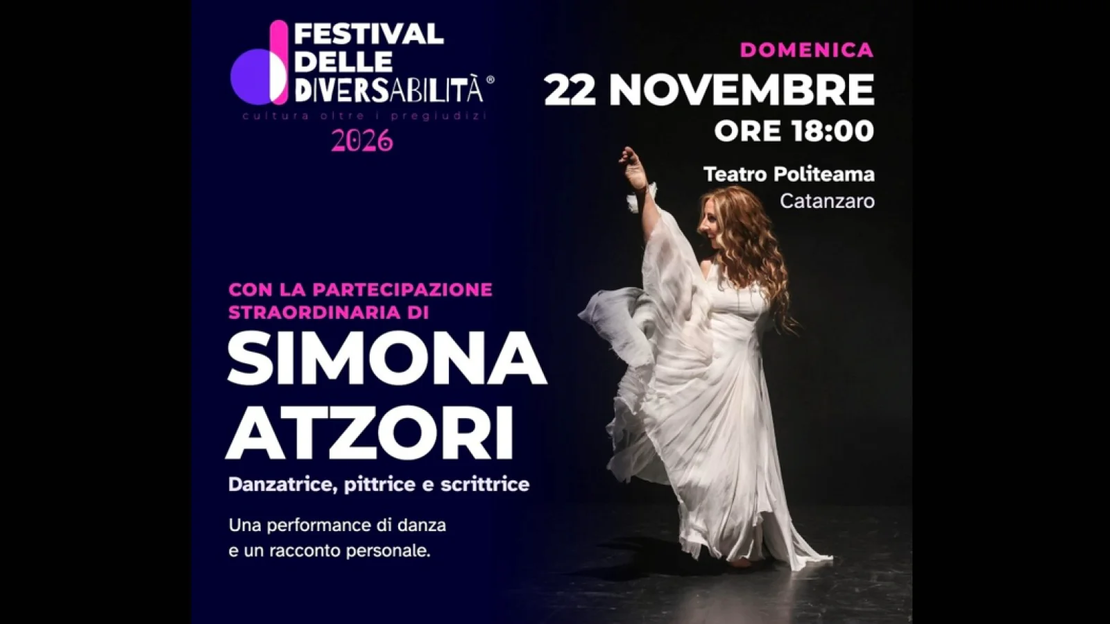  Festival delle Diversabilità al Teatro Politeama di Catanzaro