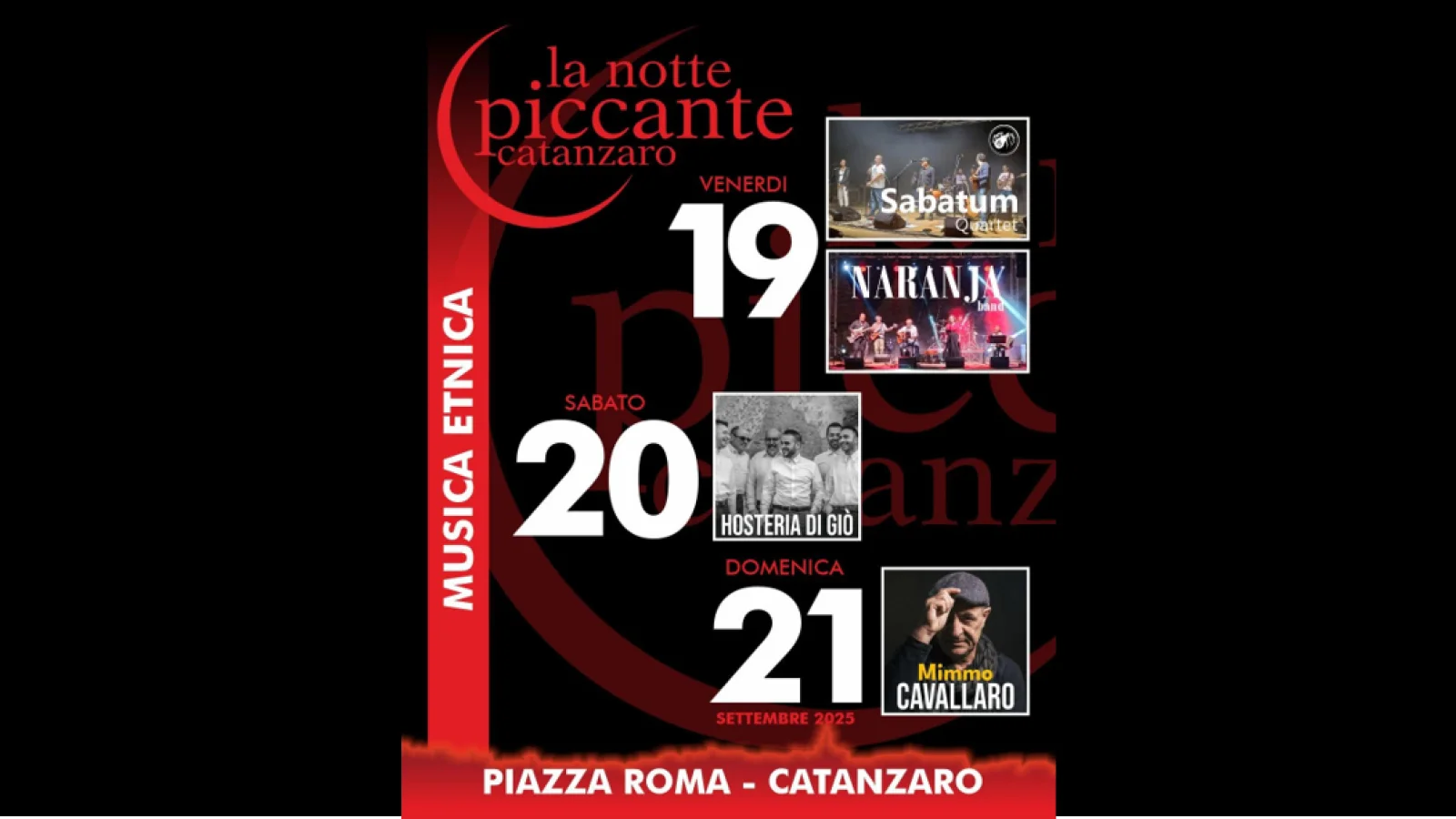 Musica etnica a Piazza Roma