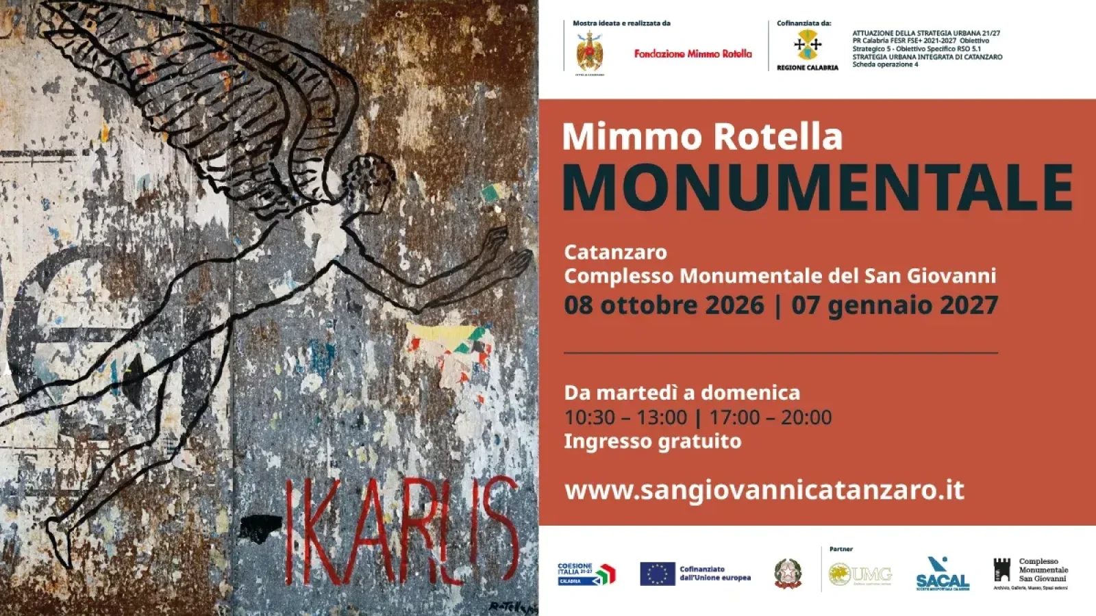 Inaugurazione Memorial MImmo Rotella