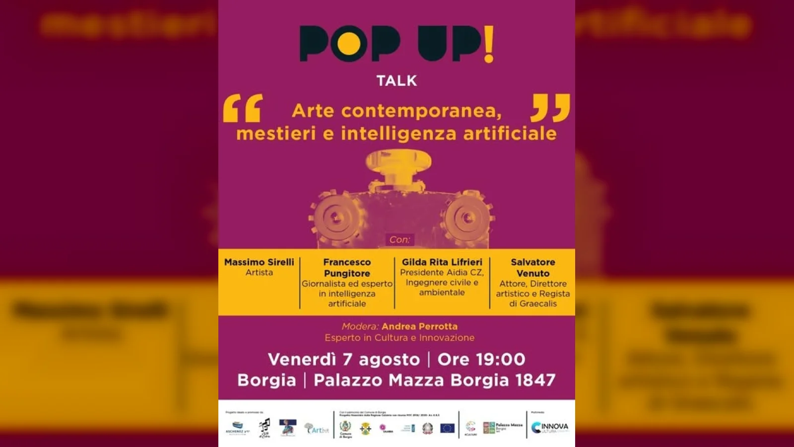 Arte contemporanea, mestieri e intelligenza artificiale