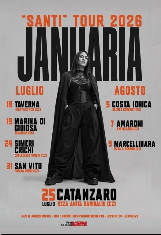 Januaria - "Santi" tour 2026