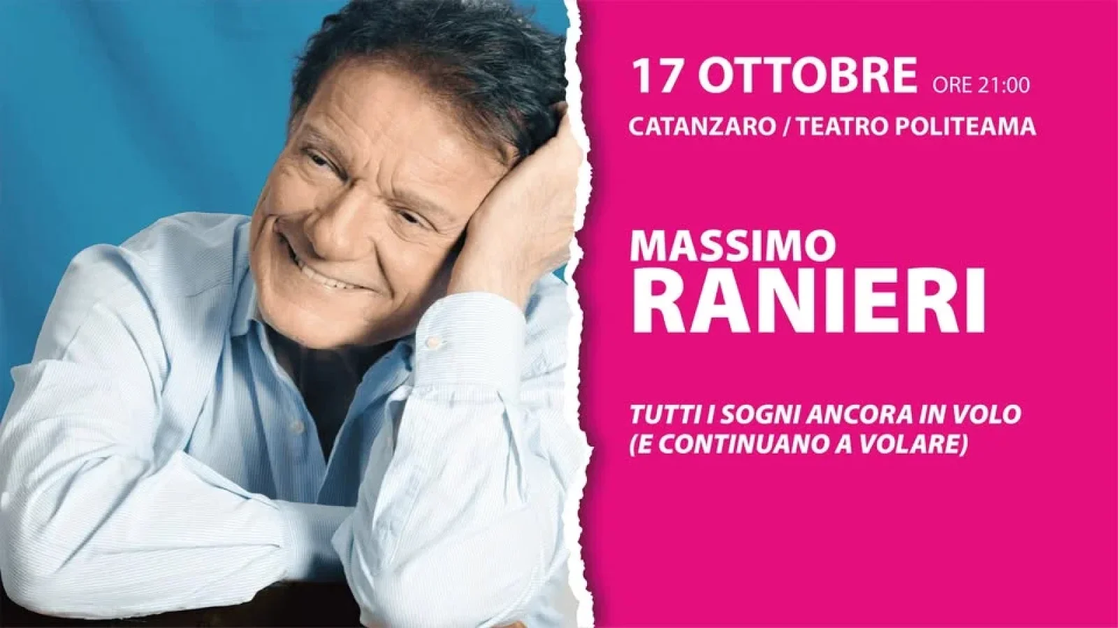 Massimo Ranieri - Tutti i sogni ancora in volo tour