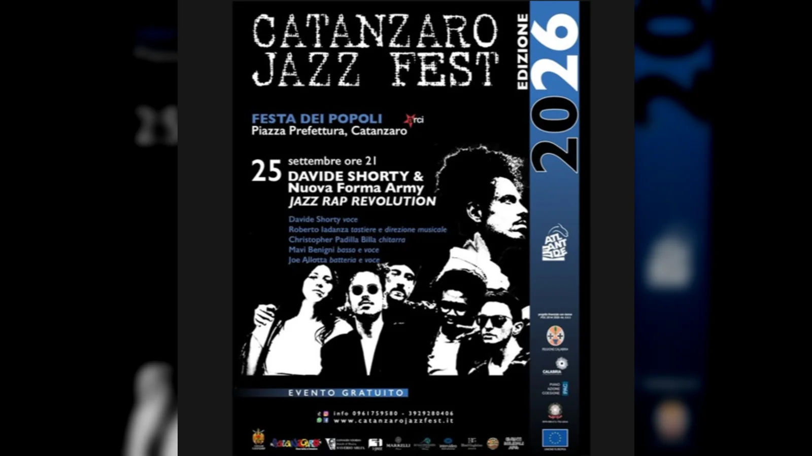  Piazza Prefettura si accende con il Catanzaro Jazz Fest. 🎷
