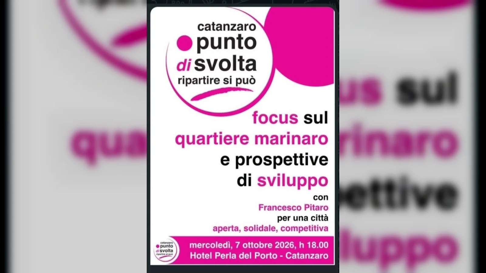“FOCUS SUL QUARTIERE MARINARO E PROSPETTIVE DI SVILUPPO”