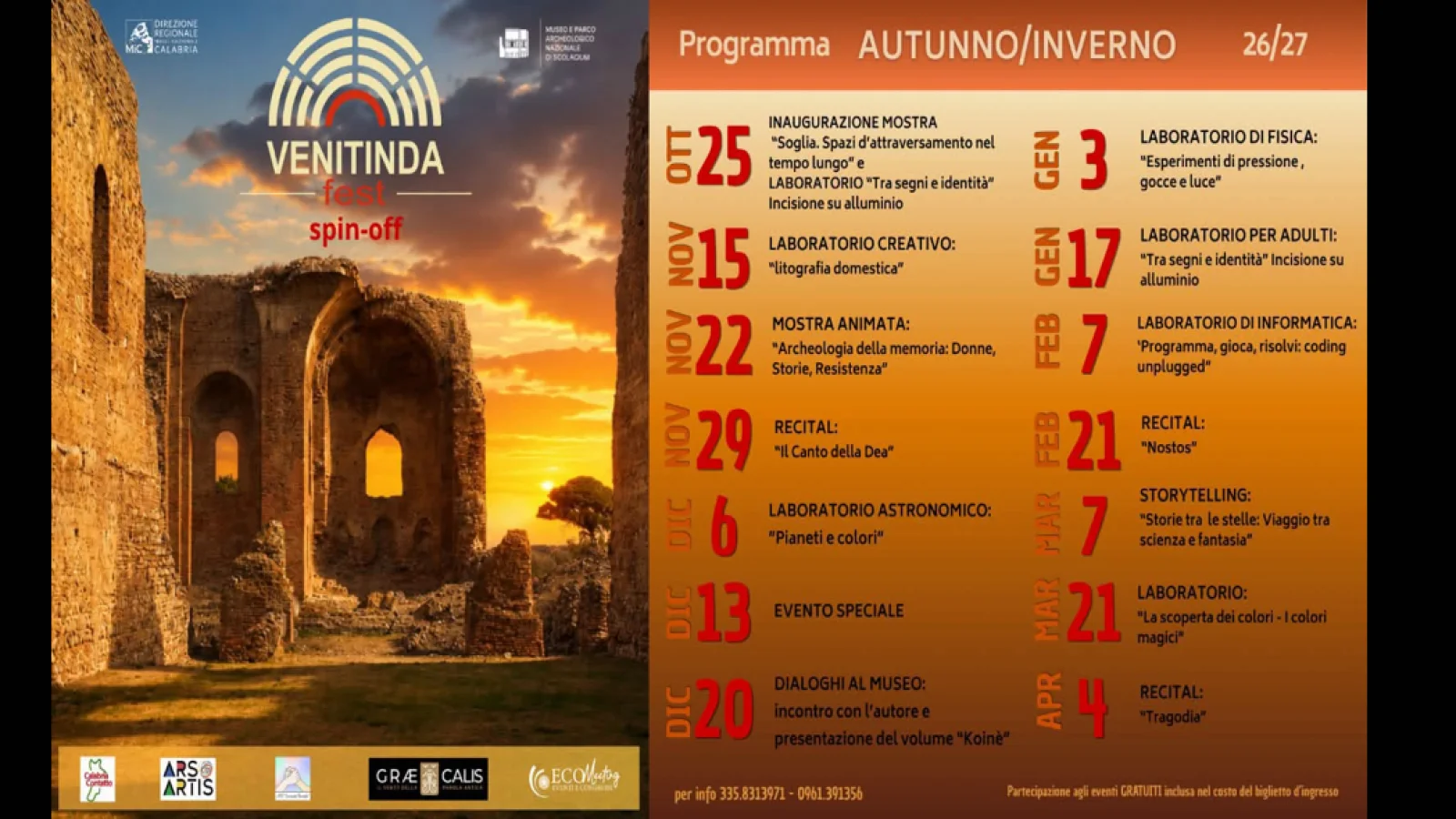 VENITINDA FEST AUT/INV 26/27 - LABORATORIO CREATIVO: "Litografia domestica"