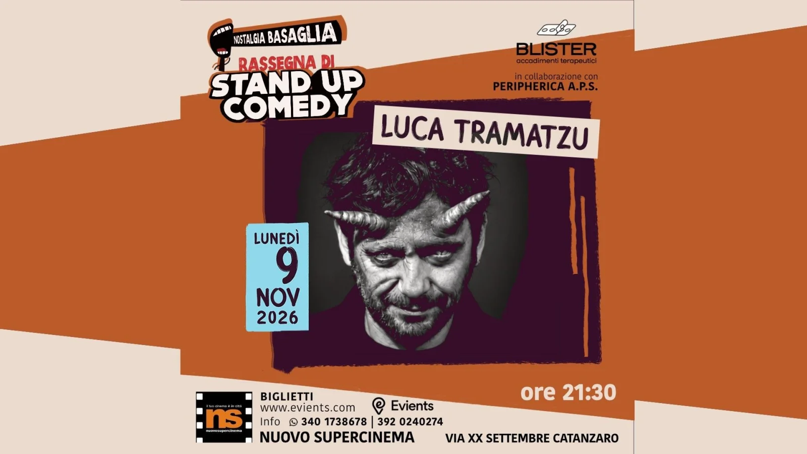 Buginu - Luca Tramatzu Stand Up Comedy