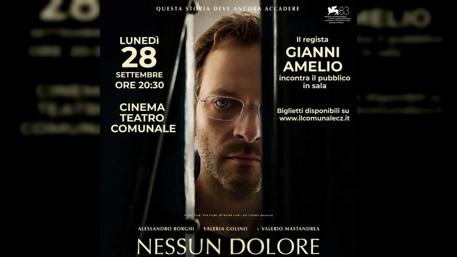 Il Regista Gianno Amelio incontra il pubblico