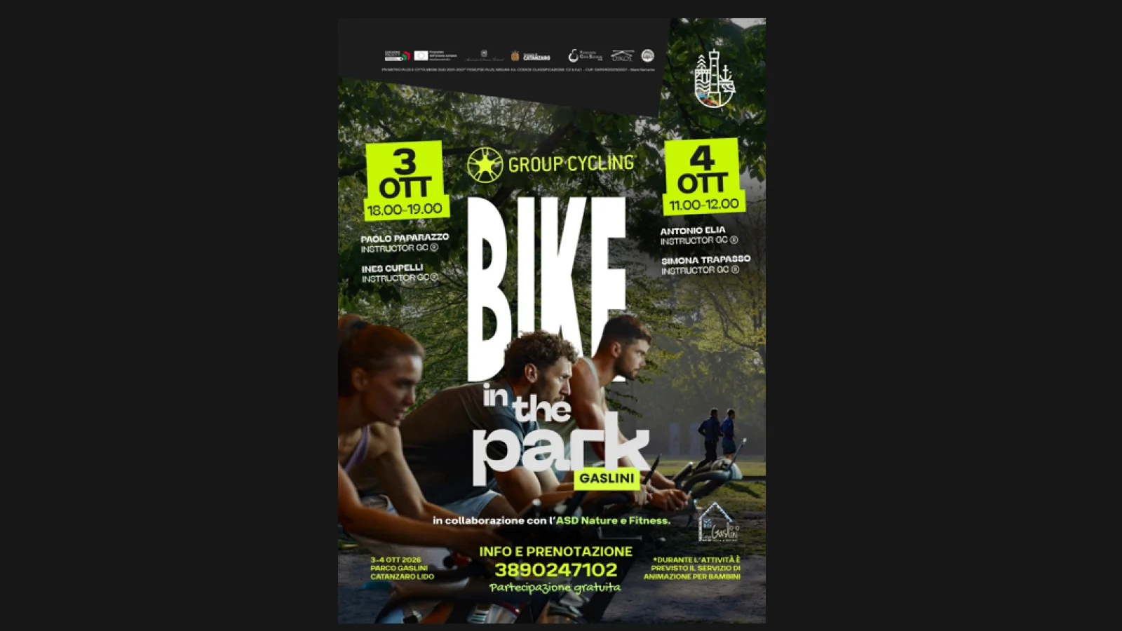🚴‍♀️ BIKE IN THE PARK 🚴‍♂️