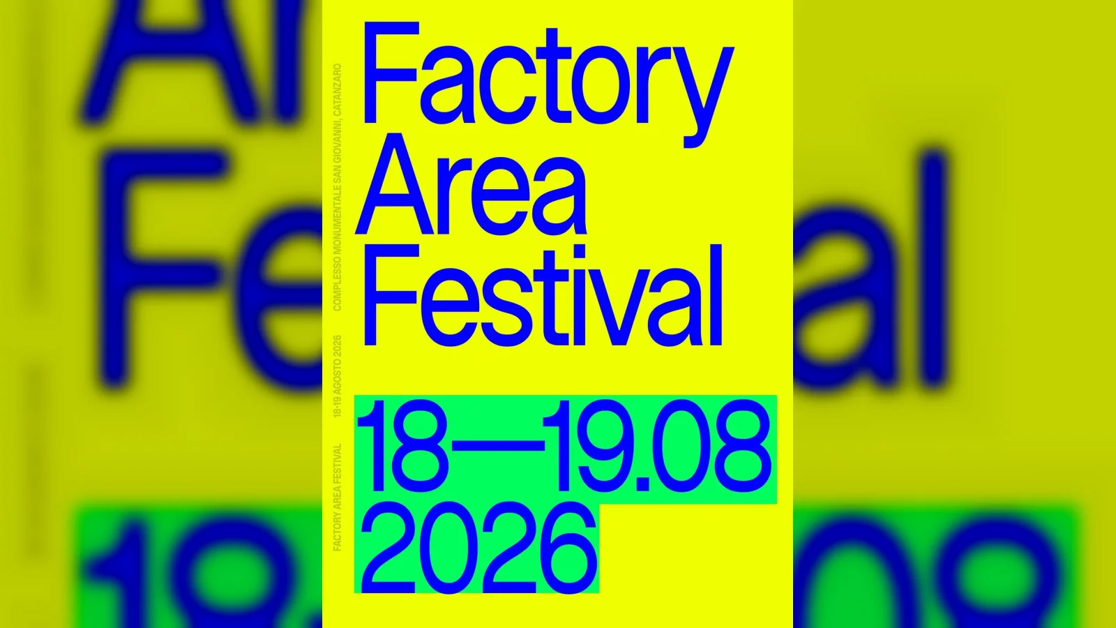 Factory Area Festival