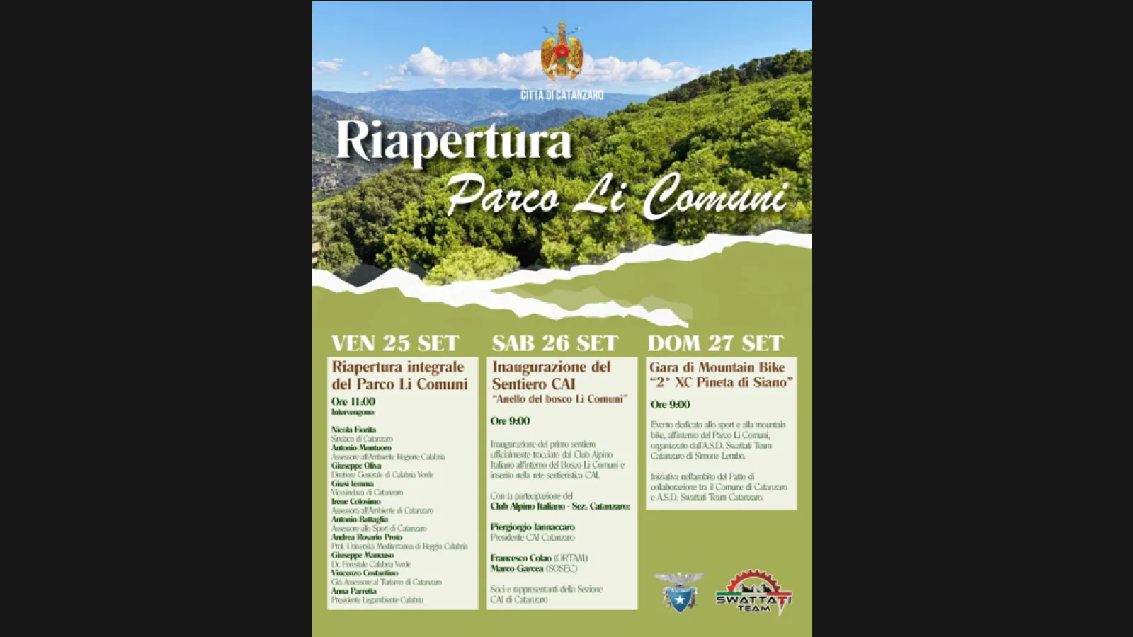 Riapertura Parco Li Comuni