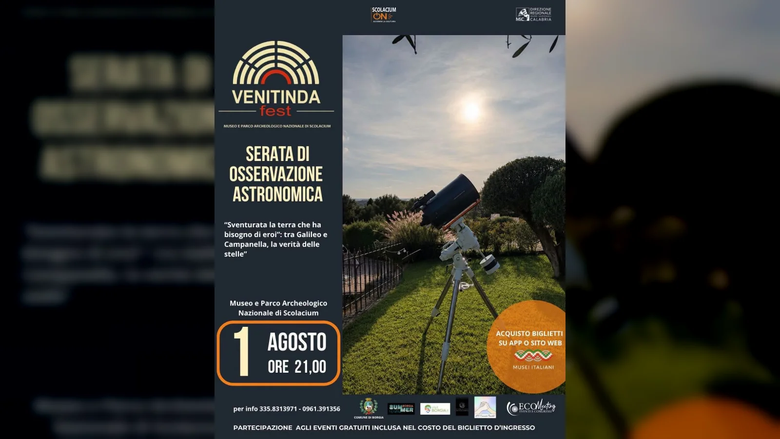 Serata di Osservazione Astronomica 🌠!