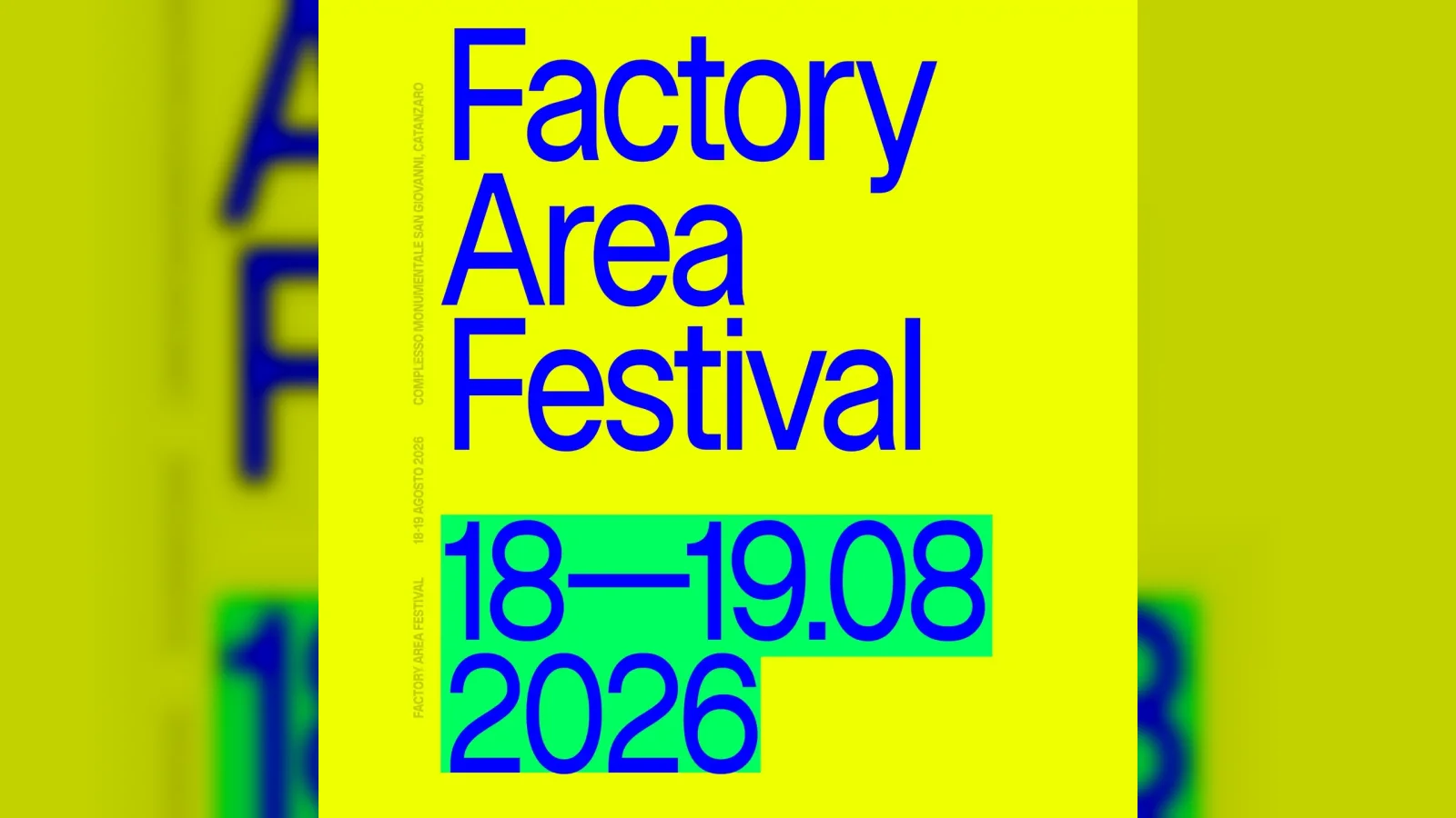 Factory Area – Noona Live, Tyto Live, Nicodemo b2b Volantis DJ, Tresca y Tigre Live, MACE DJ.