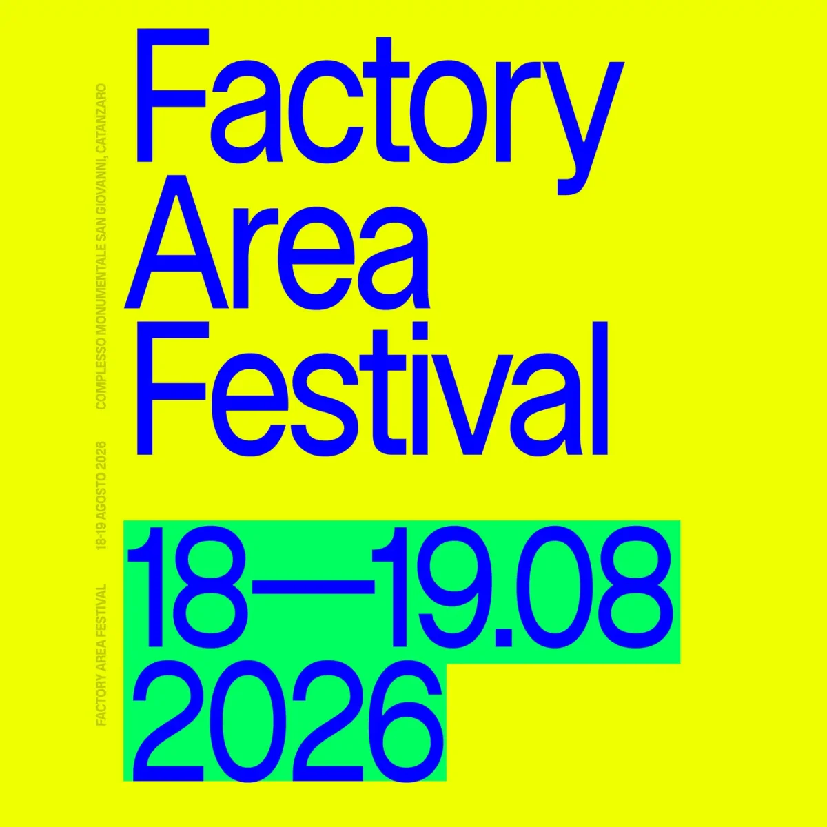 Factory Area – Noona Live, Tyto Live, Nicodemo b2b Volantis DJ, Tresca y Tigre Live, MACE DJ.