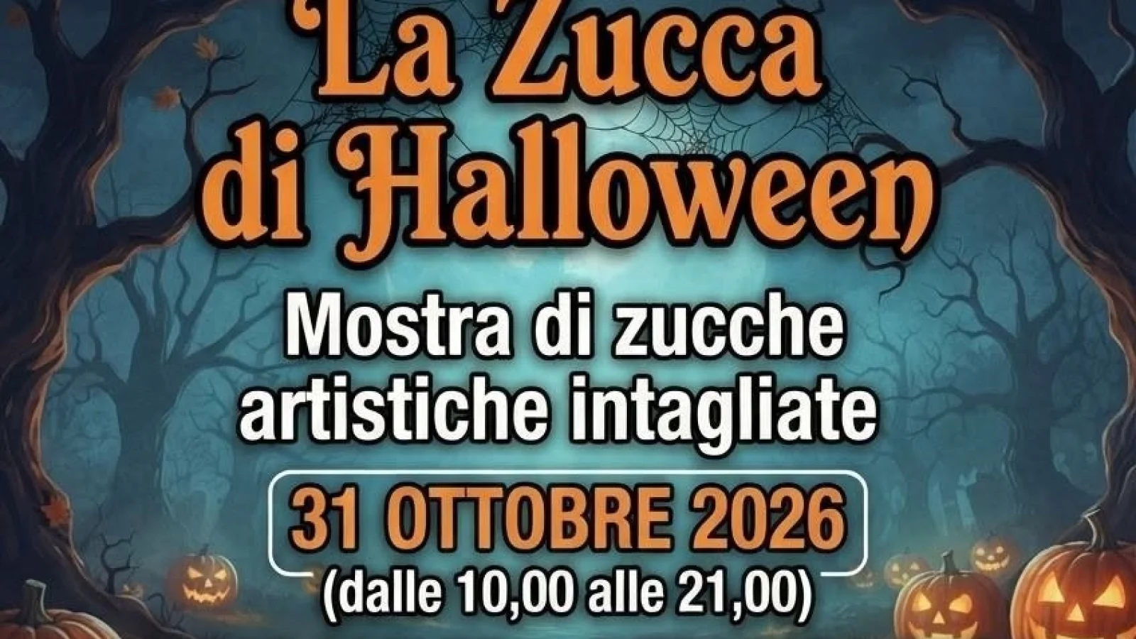 La Zucca di Halloween - Mostra di zucche artistiche intagliate